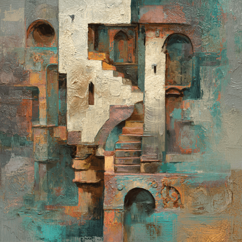 Echoes of Time: Abstract Medieval Expression in Klingemann Style